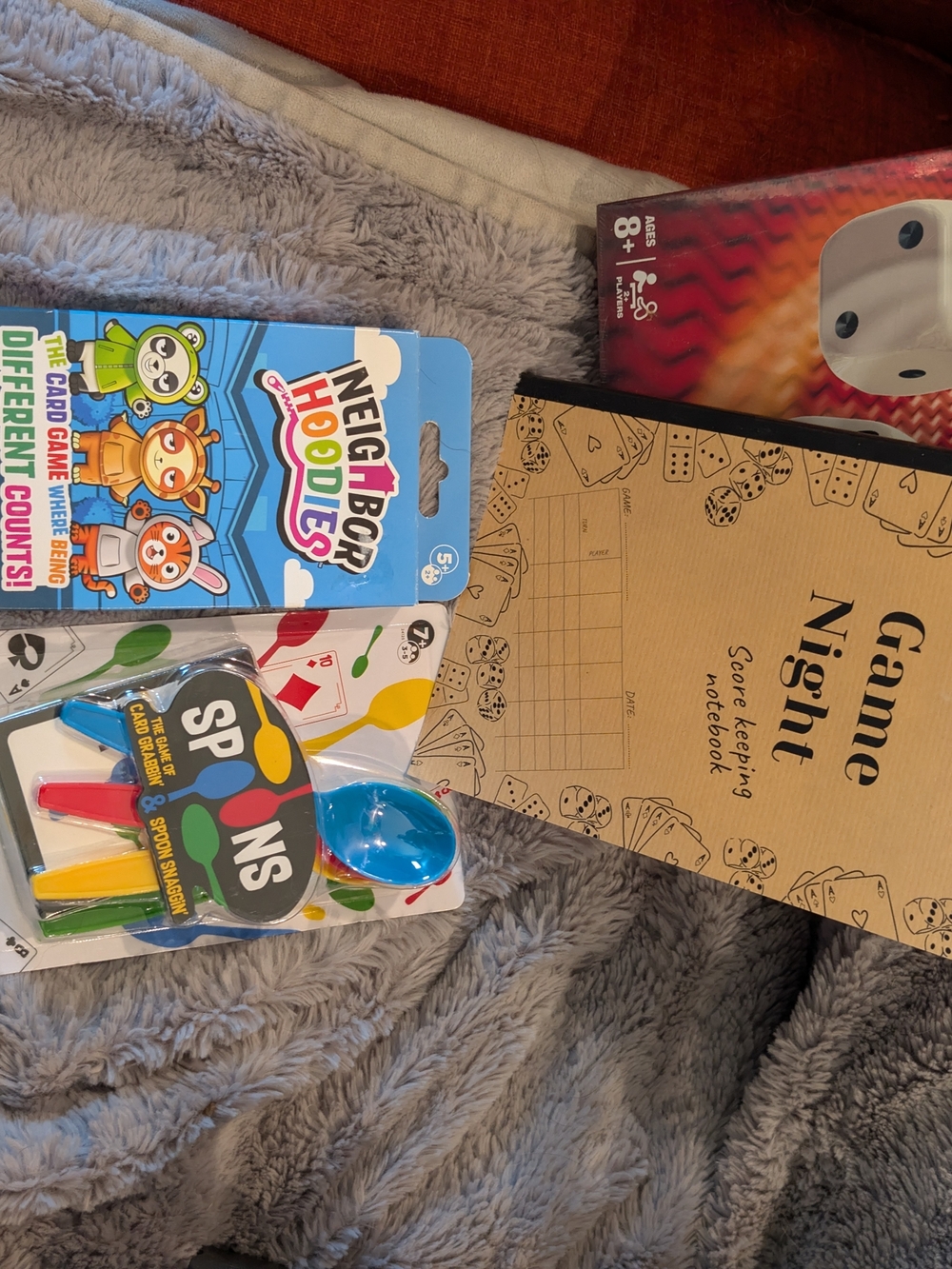 Game Night Scorekeeping Notebook - Beige